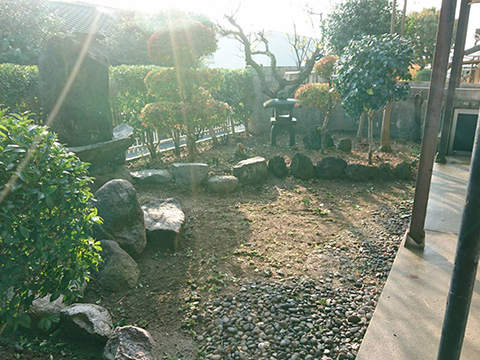 定期的なお庭の維持管理